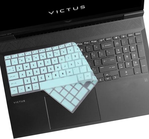 غطاء لوحة المفاتيح لجهاز الكمبيوتر المحمول HP Victus Gaming مقاس 15.6 بوصة 15-fb0028nr/fa0025nr/fa0031dx/fa0747nr 15t-fa000 15z-fb000، الكمبيوتر المحمول HP Victus 16.1 بوصة 16-d0020nr/d0030nr/d1010nr/e0010nr/e0020 Nr حامي واضح… in Kuwait