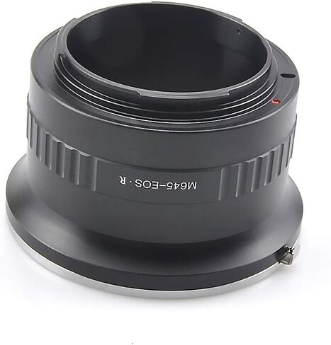 عدسة تركيب M645 إلى EF متوافقة مع كاميرات EF، EF-S7D، 10D، 20D، 30D، 40D، 50D، 60D، محول عدسة SLR من M645 إلى EF in Kuwait