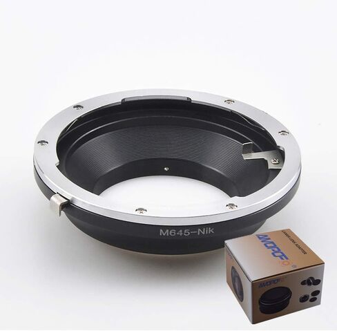 M645 Mount Lens to EF Compatible with EF, EF-S7D,10D,20D,30D,40D,50D,60D Mount SLR Cameras, M645 to EF Lens Adapter in Kuwait