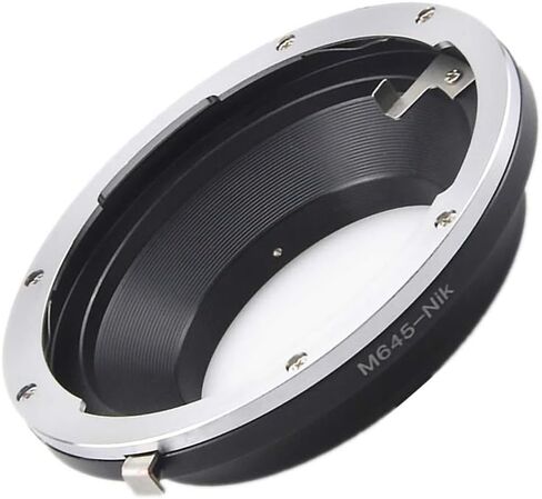 M645 Mount Lens to EF Compatible with EF, EF-S7D,10D,20D,30D,40D,50D,60D Mount SLR Cameras, M645 to EF Lens Adapter in Kuwait