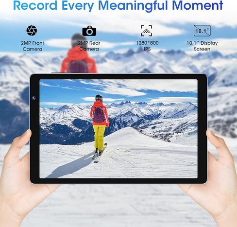 جهاز لوحي WeTap Android مقاس 10 بوصة، أجهزة لوحية M10 Android 12 OS، ذاكرة 2+32 جيجابايت، جهاز لوحي Android بكاميرا مزدوجة، أجهزة لوحية بشاشة IPS 1280x800، معالج رباعي النواة، بطارية 6000 مللي أمبير في الساعة، بلوتوث واي فاي (أرجواني) in Kuwait