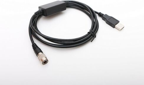 إجمالي محطات كابل بيانات USB ذكر 6pin Hirose لمحطات إجمالي TOPCON GTS-102N،GTS-332N،GPT-3000LN،GPT-4000N in Saudi Arabia