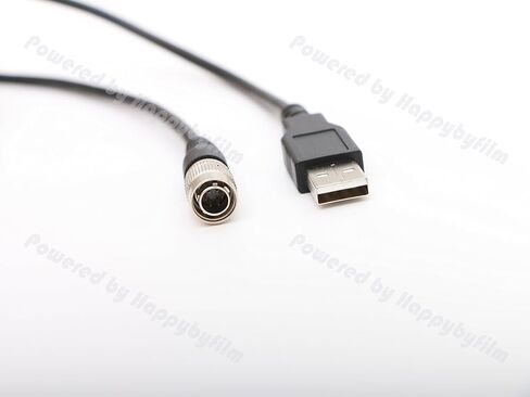 إجمالي محطات كابل بيانات USB ذكر 6pin Hirose لمحطات إجمالي TOPCON GTS-102N،GTS-332N،GPT-3000LN،GPT-4000N in Saudi Arabia