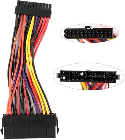 LeFix Replacement ATX Power Supply 24 Pin to Mini 24 Pin Cable for Dell Optiplex 760 780 960 980 990 SFF in Saudi Arabia