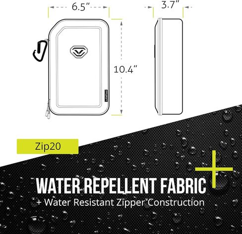 VAULTEK LifePod Zip Travel Case with Splash Proof Construction Versatile Portable Storage Case (ZIP20 (dual layer)) in Kuwait