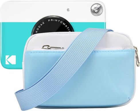 حقيبة حماية للسفر من TXEsign لـ Kodak Printomatic/Kodak Smile/Kodak Step/Polaroid Snap Touch الرقمية حقيبة تخزين حقيبة الكاميرا المطبوعة الفورية مع حقيبة ملحقات حزام الكتف in Kuwait