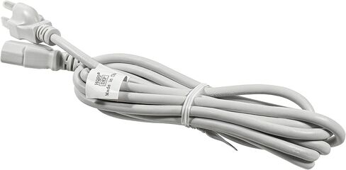 HQRP 10ft AC Charging Cable Compatible with EcoFlow River Delta Series Power Station River-2, 2 Max, Pro, 2 Pro, Pro Extra Battery, Delta-2, Max, Mini, Smart Mains Power Cord, UL Listed in Saudi Arabia