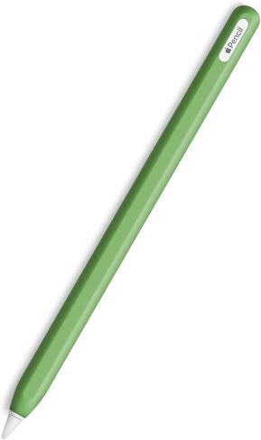 حافظة رفيعة وناعمة من السيليكون متوافقة مع قلم Apple الجيل الثاني فقط، غطاء حماية لجهاز iPad Apple Pencil الجيل الثاني (وردي) in Saudi Arabia