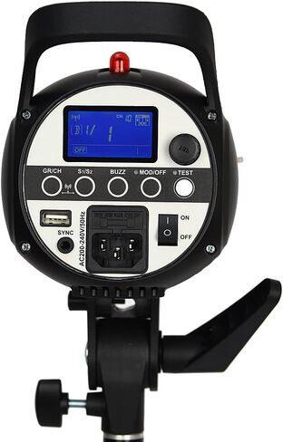 GODOX SK400II 3 x 400Ws 2.4G Bowens Mount Strobe Flash Kits for Photography Lighting Portrait Photography - Light Stands, Softbox, Barn Door, Umbrella, Wireless Trigger, Carrying Case Accessory Kits in Saudi Arabia