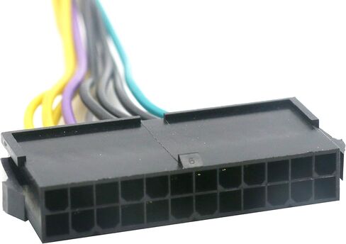 1 Piece 24-pin to 8-pin ATX Power Adapter Cable Compatible with Optiplex 3020 7020 9020 T1700 12inch in Kuwait