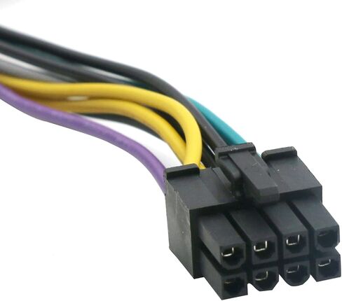 1 Piece 24-pin to 8-pin ATX Power Adapter Cable Compatible with Optiplex 3020 7020 9020 T1700 12inch in Kuwait