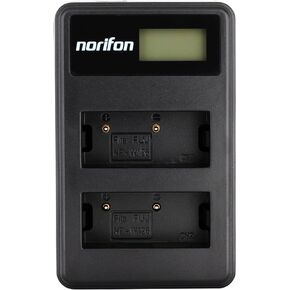NP-W126 Dual Channel LCD USB Charger for Fujifilm FinePix HS30, FinePix HS30EXR, FinePix HS33EXR, FinePix HS35EXR, FinePix HS50EXR, X-A1, X-E1, X-E2, X-M1, X-Pro1, X-T1, X-T10 Camera and More