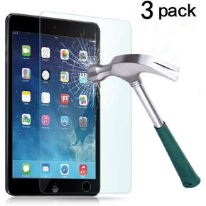 TANTEK Anti-Scratch, Anti-Glare, Anti-Fingerprint and Bubble-Free Tempered Glass Screen Protector for 7.9-Inch iPad Mini 1/2/3 - Clear in Kuwait