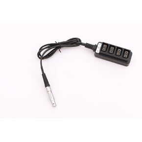Male 0B 2pin to 4-Port D-tap Splitter Hub for RED DSMC2 Jetpack-SDI Expander in Saudi Arabia