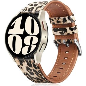 Fintie 20mm Quick Release Band Silicone Strap Compatible with Samsung Galaxy Watch 4 5 6 40mm 44mm, Watch 6 4 Classic 43mm 47mm 42mm 46mm, Watch 5 Pro 45mm, Watch 3 41mm, Garmin Vivoactive 3