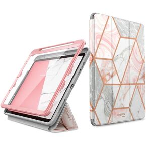 i-Blason Cosmo Case for iPad Air 5th Generation/4th Generation 10.9 (2022/2020), Full-Body Trifold with Built-in Screen Protector Protective Smart Cover with Auto Sleep/Wake & Pencil Holder (Ameth) in Kuwait