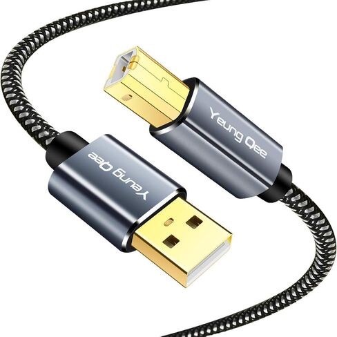 Printer Cable 3 ft,High Speed USB 2.0 A Male to Type B Male Printer Cord in Saudi Arabia