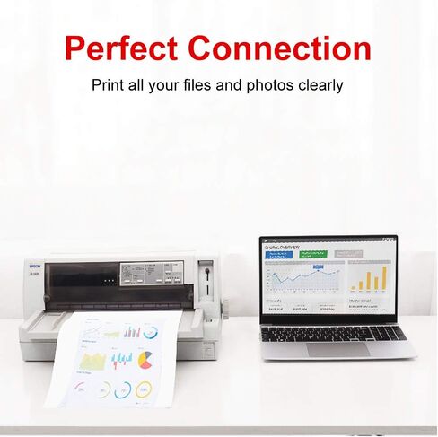 Printer Cable 3 ft,High Speed USB 2.0 A Male to Type B Male Printer Cord in Saudi Arabia