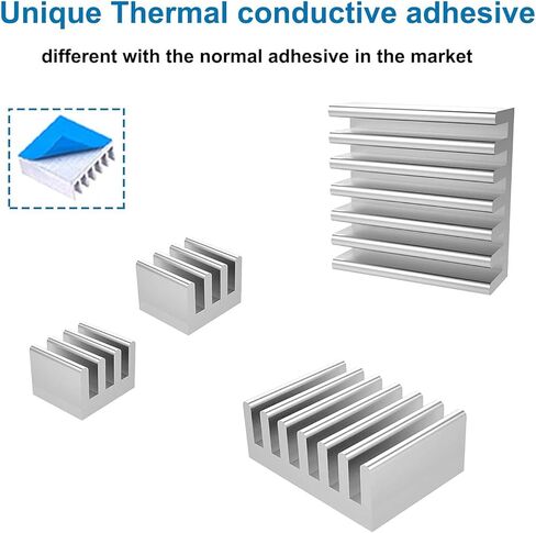 جراب Smraza لهاتف Raspberry Pi 4 B، جراب مزود بمروحة تبريد ومطاعم حرارة، مزود طاقة 5V 3A USB-C لجهاز Raspberry Pi 4 طراز B (لوحة 4 غير متضمنة) - أسود وشفاف in Kuwait