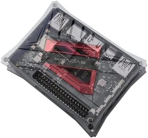 كمبيوتر Khadas ذو لوحة واحدة، VIM3 Basic Amlogic A311D، وحدة معالجة مركزية أسرع، وحدة معالجة عصبية لـ A.I.Switchable PCIe وUSB 3.0، شاشات مستقلة مزدوجة، كاميرات مزدوجة (2 + 16 جيجابايت) in Saudi Arabia
