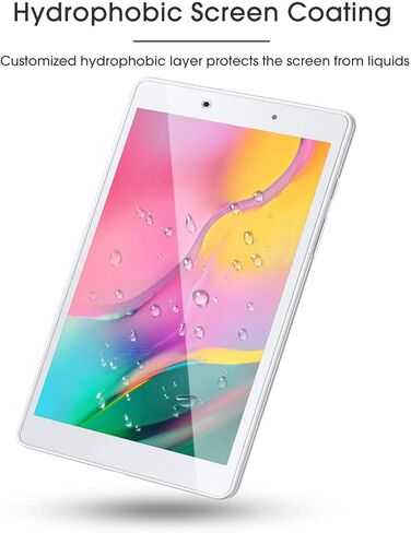 TANTEK [3-Pack Screen Protector for Samsung Galaxy Tab A 8.0 inch 2019,SM-T290/T295 Model,Tempered Glass Film,Ultra Clear,Anti Scratch,Bubble Free in Kuwait