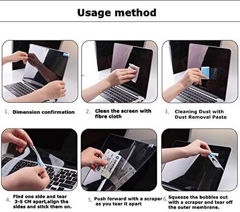 واقي شاشة Xusi لجهاز Boox Tab 13 اللوحي مضاد للوهج قطعتين 13.3 بوصة غير لامع (13.3 بوصة مضاد للضوء الأزرق) in Kuwait