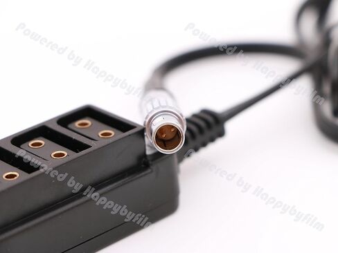 Male 0B 2pin to 4-Port D-tap Splitter Hub for RED DSMC2 Jetpack-SDI Expander in Saudi Arabia