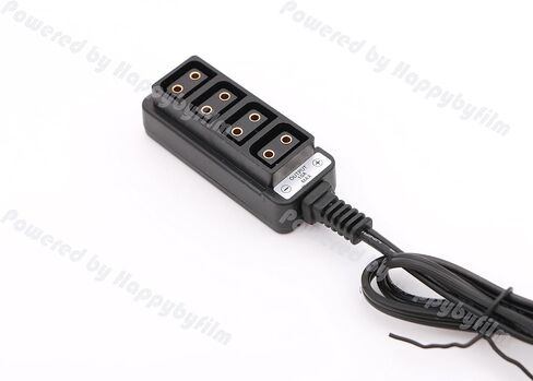 Male 0B 2pin to 4-Port D-tap Splitter Hub for RED DSMC2 Jetpack-SDI Expander in Saudi Arabia