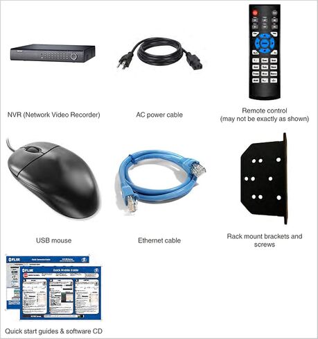 FLIR Digimerge DNR8320 4K HD Security NVR, 32 Ch, 16 Port, 4 HDD Slot, Max 24TB, Supports 720p/1080p/3MP/4MP/2K/5MP/8MP/4K Flir, Lorex, and Dahua IP Cameras, Dahua DMSS, Rack Mount, Black, NO HDD in Kuwait