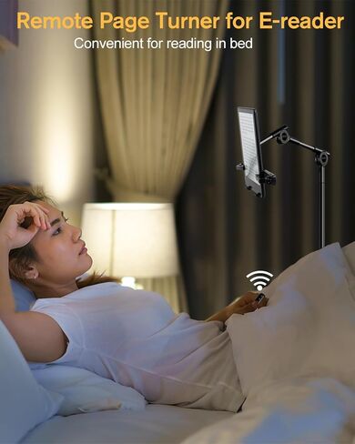 أداة تحويل الصفحات بجهاز التحكم عن بعد من ADZERD لجهاز Kindle Paperwhite Oasis، حلقة التحكم في القارئ الإلكتروني اللاسلكي، أداة النقر على تطبيق Kindle، مصراع الكاميرا - صفحة للأمام والخلف in Kuwait