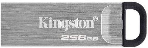 محرك أقراص فلاش USB Kingston سعة 256 جيجابايت Kyson DataTraveler (عبوة من قطعتين) محرك أقراص USB 3.2 من النوع A بسرعة 200 ميجابايت/ثانية عالي السرعة للكمبيوتر أو الكمبيوتر المحمول (DTKN/256 جيجابايت) حزمة مع (1) كل شيء ما عدا حبل سترومبولي in Saudi Arabia