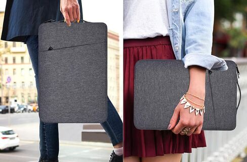 16.1 Inch Monitor Case Portable Carrying Bag Compatible with 16" ASUS ZenScreen/ViewSonic/Enzion Veout Portable Monitors, Space Grey in Kuwait