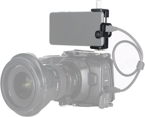 NICEYRIG SSD حامل جبل لسامسونج T5 T7 SSD ، SanDisk SSD, Power Bank Smartphone Applicable for BMPCC 6K Pro/6K/4K Z CAM مع كابل USB-C قفل المشبك - 488 in Saudi Arabia