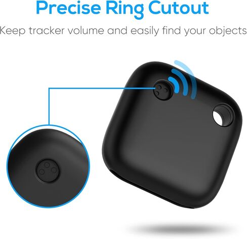 حافظة سيليكون لبلاطة ميت (2022) مع سلسلة مفاتيح وأنولوس، 4 قطع من غطاء واقي ناعم خفيف الوزن مضاد للخدش لبلاط ميت (2022) متعقب (أسود، أبيض، أحمر، أزرق) in Kuwait