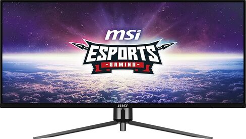 ام اس اي MAG401QR، شاشة ألعاب 40 بوصة، 3440 x 1440 (UWQHD)، IPS، 155 هرتز، FreeSync Premium، HDR400، HDMI، منفذ عرض، USB C، إمالة، أسود in Kuwait