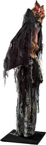 سبيريت هالوين 6 قدم ديسمودوس انيماترونيك | ديكور رسوم متحركة | يمتد الجسم | آلية الرئة | يلعب الاصوات in Kuwait