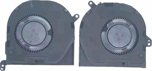 QUETTERLEE Replacement New Laptop CPU+GPU Cooling Fan for Dell XPS 2020 Year 15 9500 9510 Precision 5550 Series 009RK6 0DJH35 EG50050S1-CG30-S9A EG50050S1-CG00-S9A DC5V Fan in Saudi Arabia