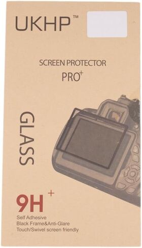 واقي شاشة LCD من الزجاج ذاتي اللصق 0.3 مم من UKHP لهاتف Sony A7r II/A7s II - شفاف in Kuwait