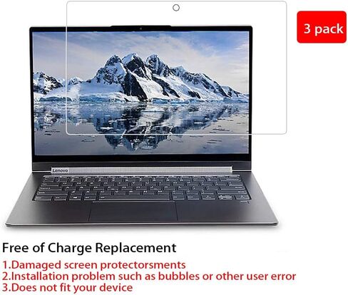 Zshion Screen Protector for Lenovo Yoga C740 14 Inch,High Definition Anti-Scratch Screen Protector for Lenovo Yoga C740 14 Inch Crystal Clear (3 Pack) in Saudi Arabia
