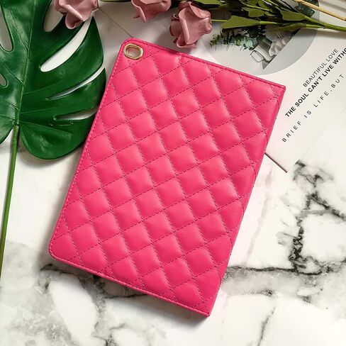Topwin Crown Design Case for iPad 9.7 2018 2017/ iPad Air 2, Diamond Cute Elegant PU Leather Smart Auto Sleep/Wake Stand Shockproof Case for Apple iPad 5th/6th/iPad Air (Black) in Kuwait