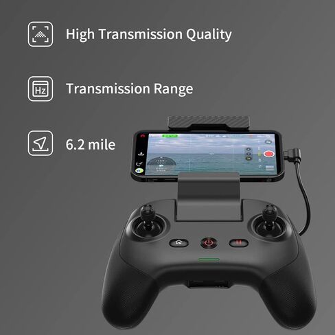 Autel Robotics EVO Lite+ الحزمة القياسية - طائرة بدون طيار كوادكوبتر بدون طيار مع كاميرا ذات محورين ثلاثي المحاور، كاميرا 6K، صورة 20 ميجابكسل، وقت طيران 40 دقيقة بحد أقصى 7.4 ميل. ناقل الحركة SkyLink للفيديو، مستشعر CMOS مقاس 1 بوصة in Kuwait