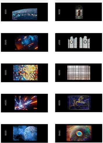 godox GOBO Pack: Environmental Designs (10-Pack) for use with Optical Spot Camera Flash Modeling Design for AK-R21 (SA-04) in Saudi Arabia