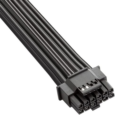 CableMod Basics RT-Series 12VHPWR StealthSense PCI-e Cable for ASUS/Seasonic/Phanteks (Black, 16-pin to Dual 8-pin, 60cm) in Saudi Arabia