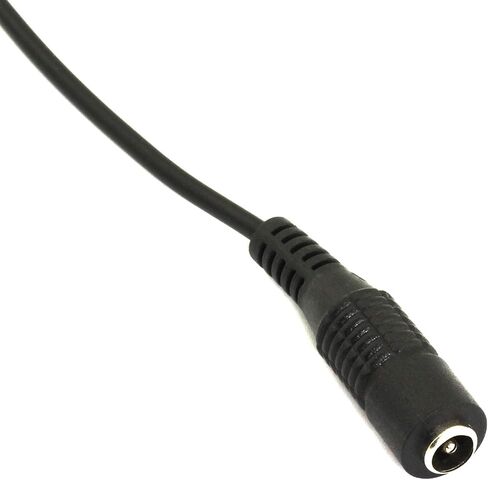 E-outstanding 2 PCS 5.5x2.1mm DC Power Plug Male Connector to Dual Alligator Clip Cable 30cm in Saudi Arabia