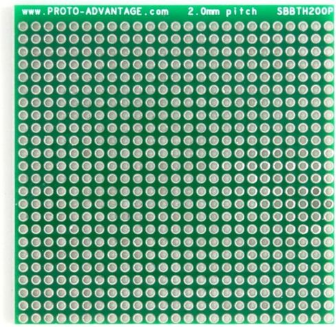 (Qty 3) Proto-Advantage SBBTH200P Solder-in breadboard 2x2 2.00mm Pitch Plated Holes in Saudi Arabia