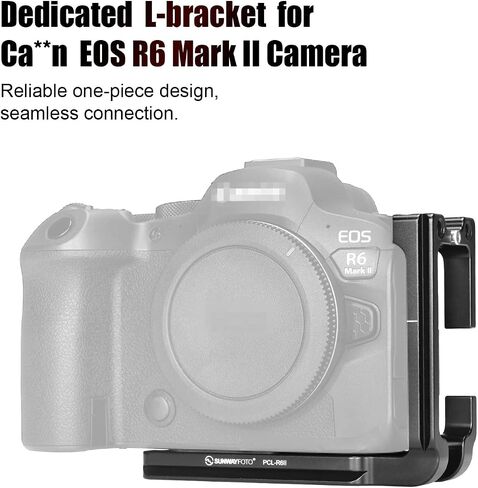 SUNWAYFOTO PCL-R6II L-Bracket for Eos R6 Mark II Arca Swiss Quick Release L Plate in Saudi Arabia