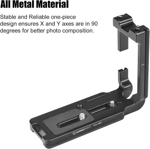 SUNWAYFOTO PCL-R6II L-Bracket for Eos R6 Mark II Arca Swiss Quick Release L Plate in Saudi Arabia