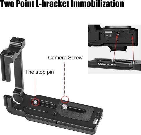 SUNWAYFOTO PCL-R6II L-Bracket for Eos R6 Mark II Arca Swiss Quick Release L Plate in Saudi Arabia