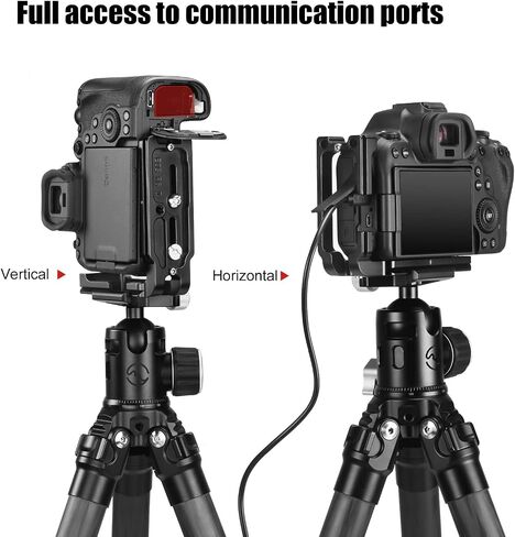 SUNWAYFOTO PCL-R6II L-Bracket for Eos R6 Mark II Arca Swiss Quick Release L Plate in Saudi Arabia