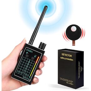 FOWARD GAUSS Hidden Camera Detector Anti Spy Detector Bug Sweeper Hidden Device Detector Camera Finder GPS Tracking Device Detector Wireless RF Signal Detector with 12 Levels Sensitivity in Kuwait